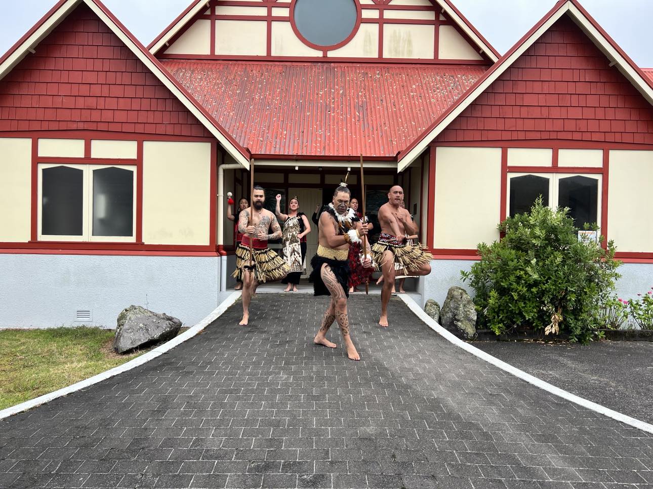 Traditional Māori carving representing ancestral knowledge